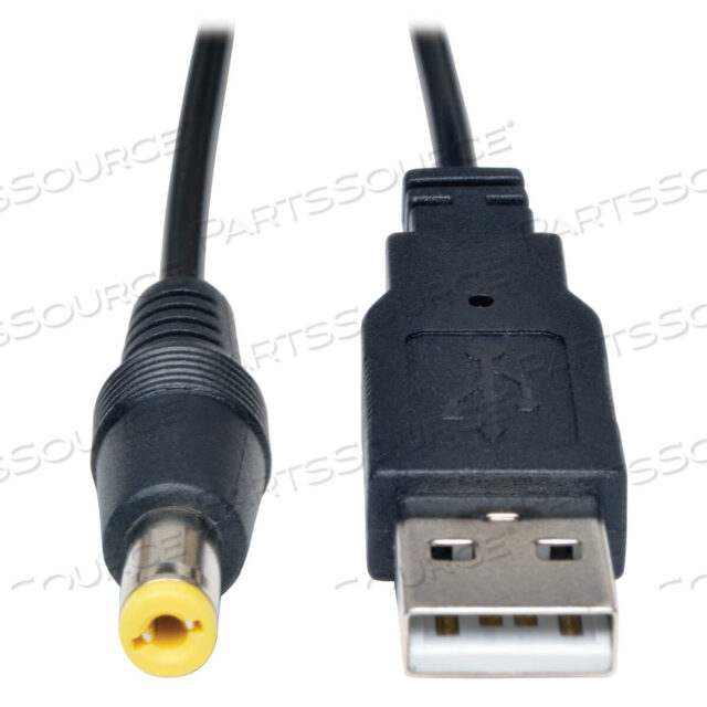 КАБЕЛЬ ПИТАНИЯ, 3 ФУТА, 5 В, USB A - 5 В ПОСТОЯННОГО ТОКА, ЧЕРНЫЙ