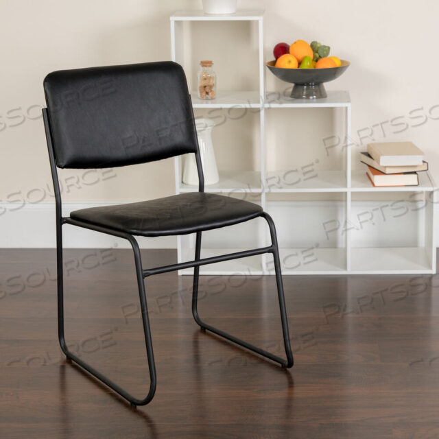 OEM#: XU-8700-BLK-B-VYL-30-GGHERCULES SERIES 500 LB. СТУЛ ДЛЯ ШТАБЕЛИРОВАНИЯ ИЗ ЧЕРНОГО ВИНИЛА ВЫСОКОЙ ПЛОТНОСТИ С ОСНОВАНИЕМ SLEED от Flash Furniture