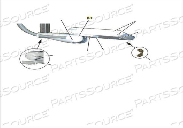 TOP COVER, DETECTOR ARM