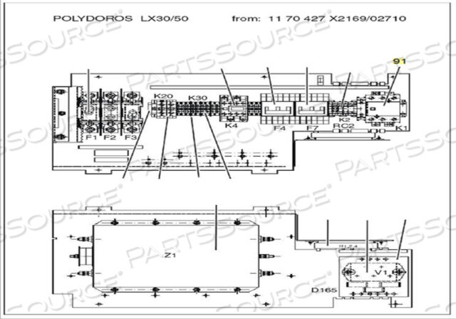 OEM#: 7750248КОНТАКТОР 24В 50А 50Гц 3RT10 от Siemens Medical Solutions