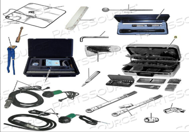 OEM#: 9707019ЭЛЕКТРОННЫЙ НАБОР ИНСТРУМЕНТОВ от Siemens Medical Solutions