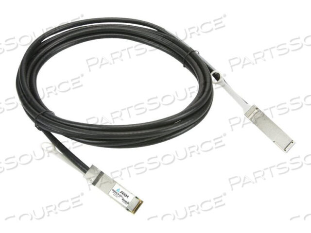 OEM#: AA1404037-E6-AXAXIOM 40GBASE-CR4 QSFP+ ПАССИВНЫЙ ЦАП-КАБЕЛЬ, СОВМЕСТИМЫЙ С AVAYA, 0,5 М от Axiom