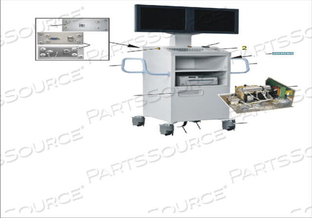 OEM#: 10397377TROLLEY ROMAN KEYBOARD от Siemens Medical Solutions