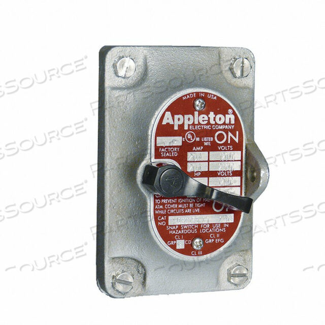 OEM#: EDKF23W-AQПЕРЕДНЯЯ КРЫШКА 3-WAY 1GANG 20A от Appleton Electric