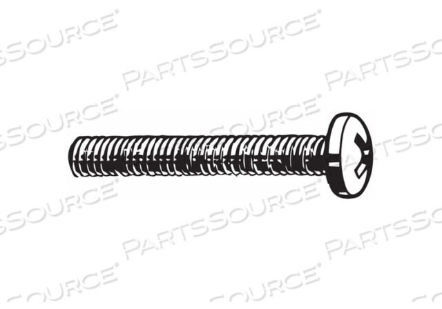 OEM#: U24522.025.0150MACH SCREW PAN 1/4-20X1 1/2 PK100 by Fabory