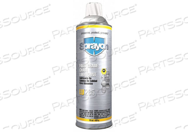 OEM#: S00205000FOOD GRADE CHAIN LUBRICANT AEROSOL 15 OZ by Sprayon