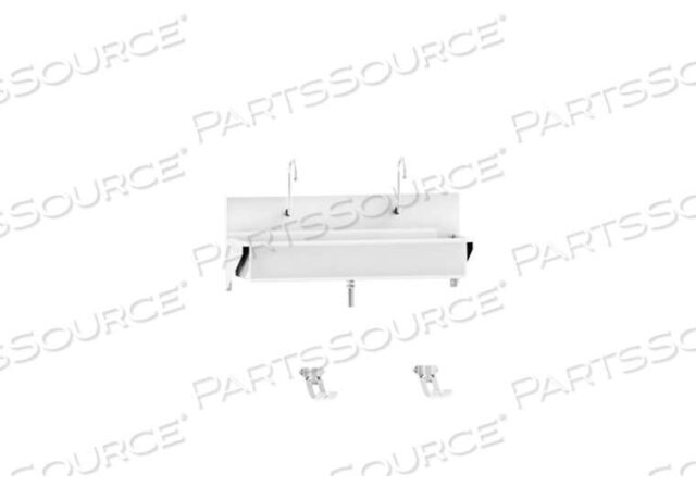 OEM#: 1317879003WINDSOR SCRUB SINK (2) МЕСТА С ПЕДАЛЬЮ УПРАВЛЕНИЯ ОТ Blickman