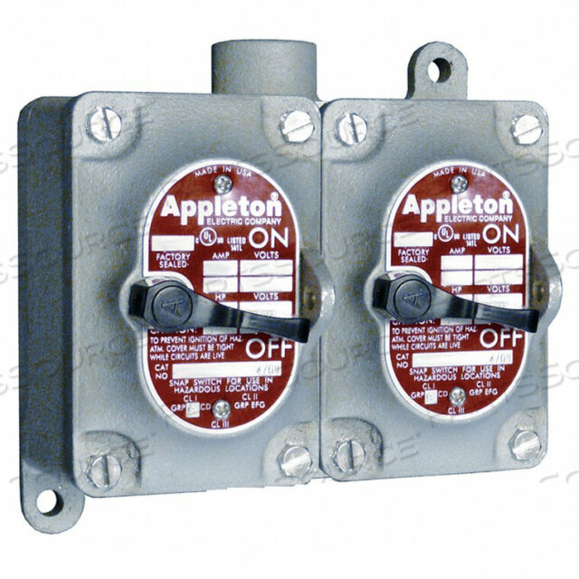 OEM#: EDS2230ТУМБЛЕРНЫЙ ПЕРЕКЛЮЧАТЕЛЬ СЕРИИ EDS 2 GANGS 3-WAY от Appleton Electric