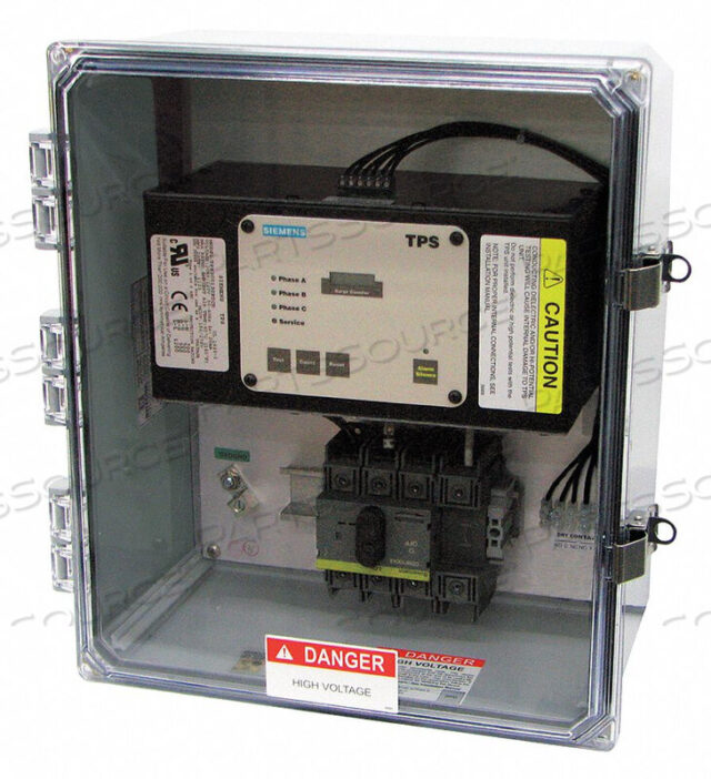 OEM#: TPS3E1230VXD2УСТРОЙСТВО ЗАЩИТЫ ОТ ПЕРЕНАПРЯЖЕНИЙ 277/480 В ЗВЕЗДА 3Ф от Siemens
