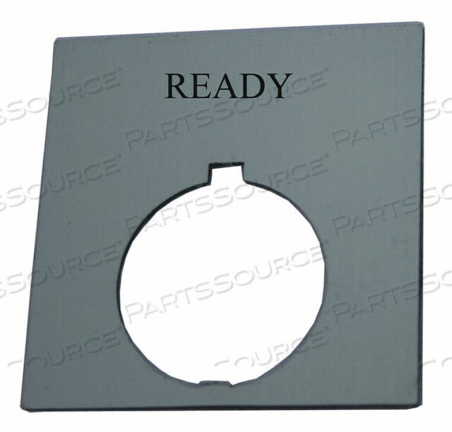 OEM#: HT8SP86LEGEND PLATE SQUARE READY BLACK от Eaton