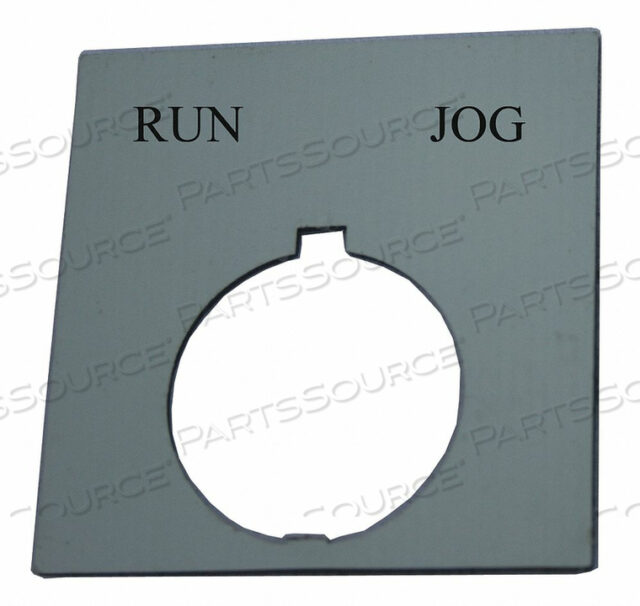 OEM#: HT8SP44LEGEND PLATE SQUARE RUN JOG BLACK от Eaton