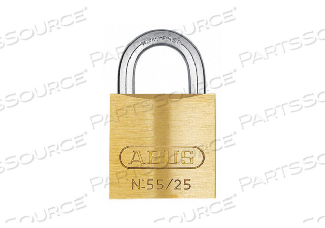 OEM#: 55/25 KDKEYED PADLOCK 15/32 В ПРЯМОУГОЛЬНОМ ЗОЛОТОМ ОТ Abus