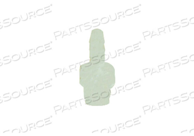 OEM#: 1503-3119-000INLINE WHITE HOSE COUPLING, 4 MM HOSE BARB CONNECTION by Datex-Ohmeda
