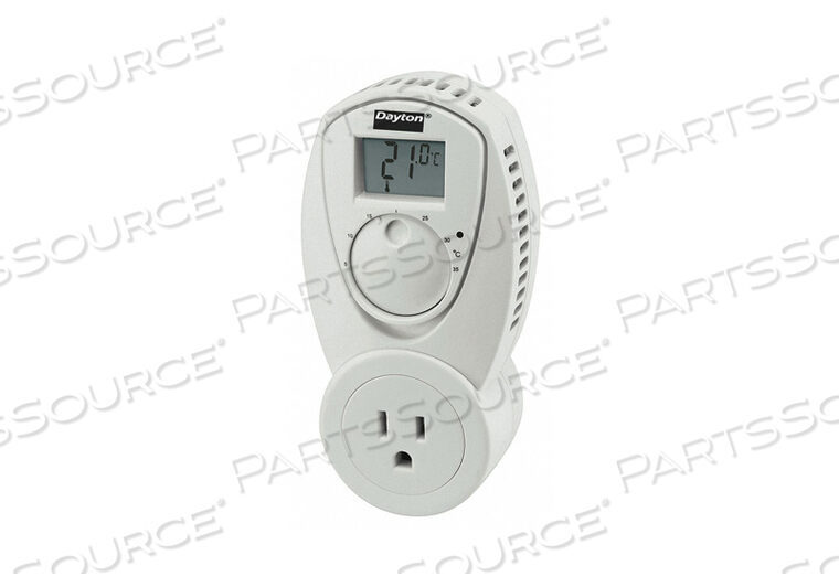 OEM#: 15F626ПОРТАТИВНЫЙ ТЕРМОСТАТ 110–125 В ПЕРЕМЕННОГО ТОКА SPST от DAYTON ELECTRIC MANUFACTURING CO