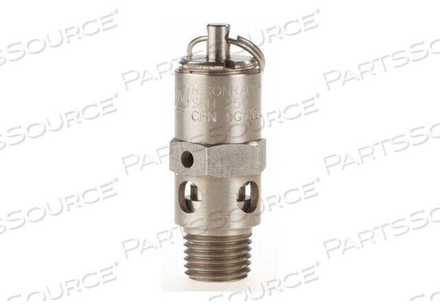 OEM#: SRH250-SS-300ПРЕДОХРАНИТЕЛЬНЫЙ КЛАПАН С ЖЕСТКИМ СЕДЛОМ 1/4 ДЮЙМА 300 PSI SS от Conrader