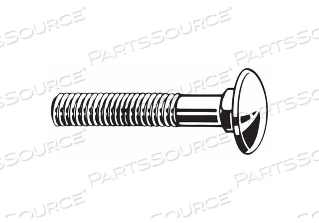 OEM#: U08307.037.0350БОЛТ С КАРЕТОЧНОЙ ГОЛОВКОЙ 3/8-16 3-1/2 ДЮЙМА PK25 от Fabory