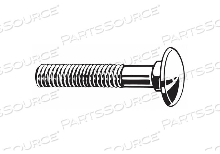 OEM#: U08300.025.0450БОЛТ С КАРЕТОЧНОЙ ГОЛОВКОЙ 1/4-20 4-1/2 ДЮЙМА PK50 от Fabory