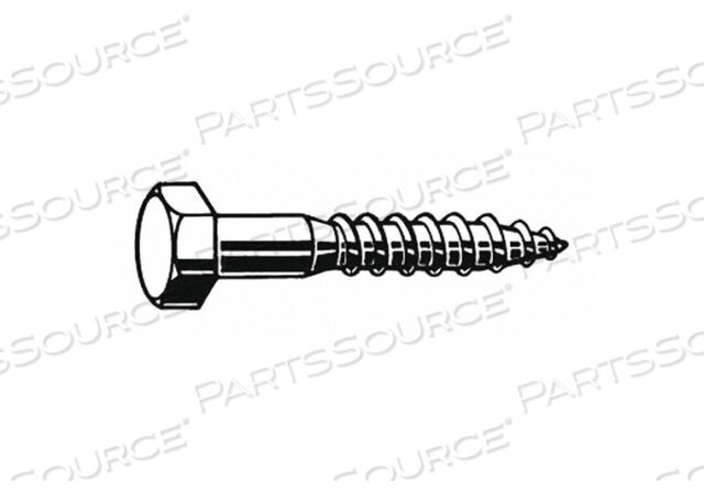 OEM#: U08280.050.0800ШЕСТИГРАННЫЙ ВИНТ С ШЕСТИГРАННОЙ ГОЛОВКОЙ, ЦИНК 1/2X8 L PK25 от Fabory