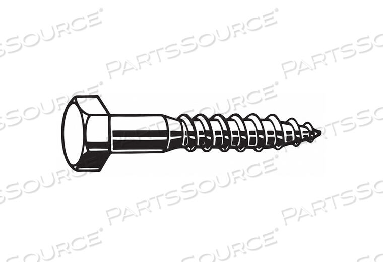 OEM#: U08280.062.0500ШЕСТИГРАННЫЙ ВИНТ С ШЕСТИГРАННОЙ ГОЛОВКОЙ, ЦИНК 5/8X5 L PK25 от Fabory
