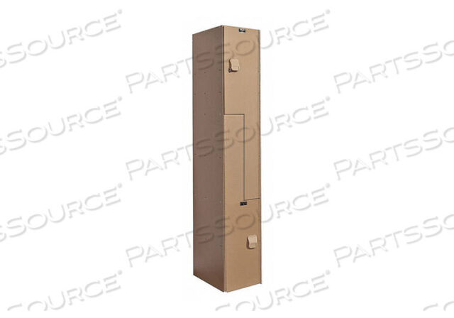 OEM#: HPL1282-ZA-TEWRDRB Z LOCKR SOLID 1 WIDE 2 TIER TAUPE от Hallowell
