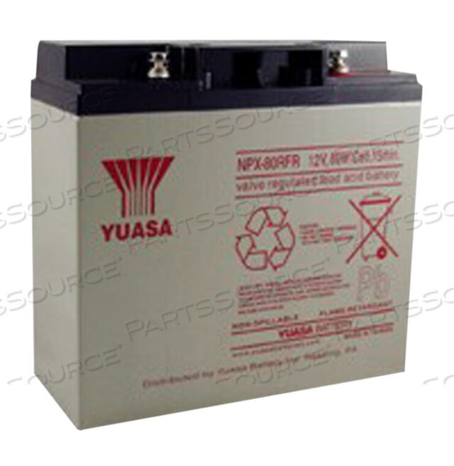 Заменяет R&D Batteries, Inc. NPX-80RFR12 VOLT 20.0AH SLA
