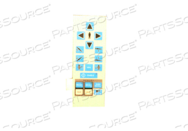 OEM#: 404101KEYBRD МЕМБРАНА В СБОРЕ, TBL CTLDR от Guerbet