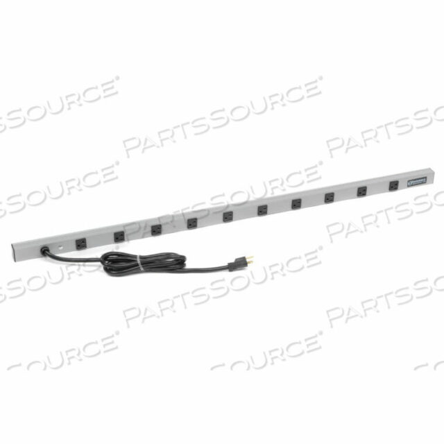 OEM#: 4810ULBD20R48-дюймовый удлинитель на 10 розеток с 15-футовым шнуром, 20 ампер от Wiremold
