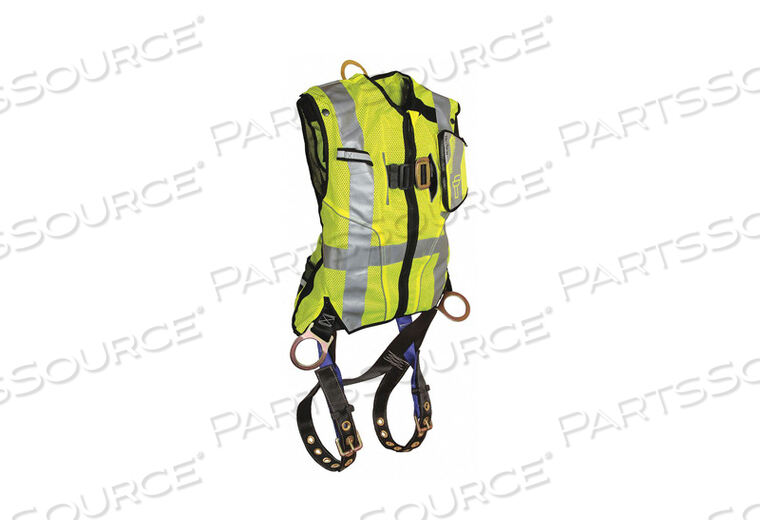 OEM#: G7018SMLG4014 ЖИЛЕТ HI-VIS ДЛЯ ВСЕГО ТЕЛА S/M от Falltech