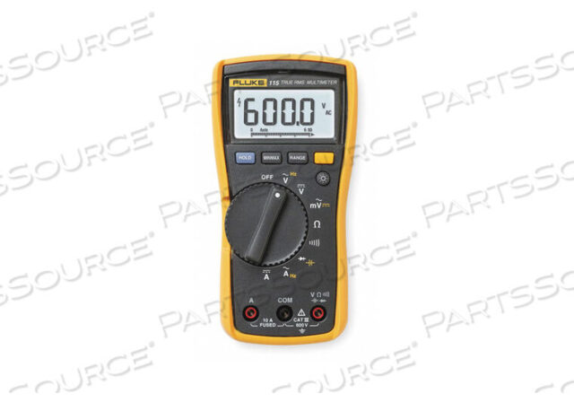 OEM#: FLUKE-115/CWGЦИФРОВОЙ МУЛЬТИМЕТР 600 В 40 МОм 10 А от Fluke Networks