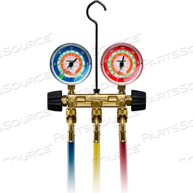OEM#: 1932650HILMOR 2VB22404410H 2-КЛАПАННЫЙ БАЗОВЫЙ КОЛЛЕКТОР С 60 ШЛАНГАМИ, R22, R404, R410A от DiversiTech