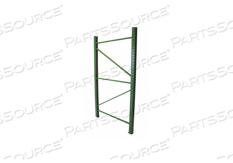 OEM#: IU18420144PALLET RACK TEARDROP UPRIGHT FRAME - 42D X 144H by Husky Rack & Wire
