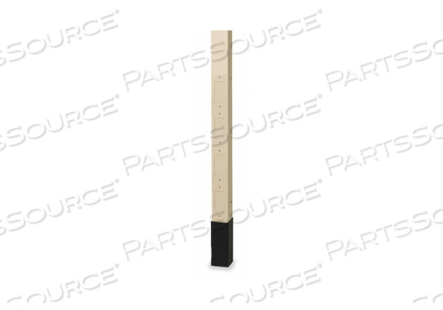 OEM#: HBLPPO12AISERVICE POLE IVORY 12 FT 2 L 2.13 W от Hubbell Incorporated, Wiring Device-Kellums