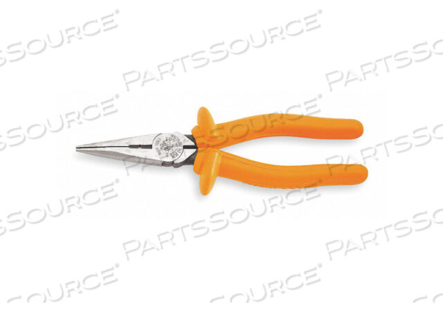 OEM#: D203-8N-INSINSILLATED LONG HUSTER PLIERS, SIDE RACE/STRIPPING by Klein Tools