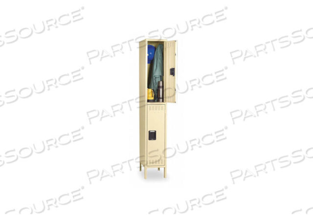 OEM#: DTK-151836-1SDШКАФЧИК ГАРДЕРОБНЫЙ LVRD 1 ШИРИНА 2 ЯРУСА ПЕСОЧНЫЙ от Tennsco Corp.
