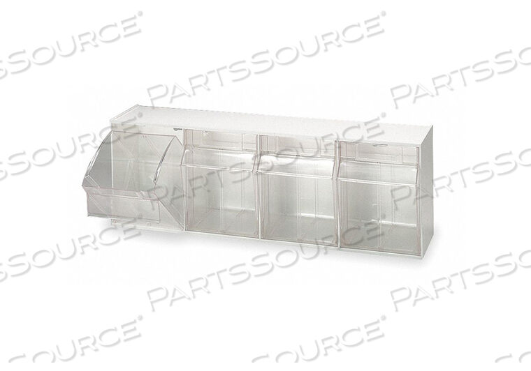 OEM#: QTB304IVTIP OUT STORAGE BIN QTB304 - 4 ОТСЕКА ЦВЕТА СЛОНОВОЙ КОСТИ от Quantum Storage Systems