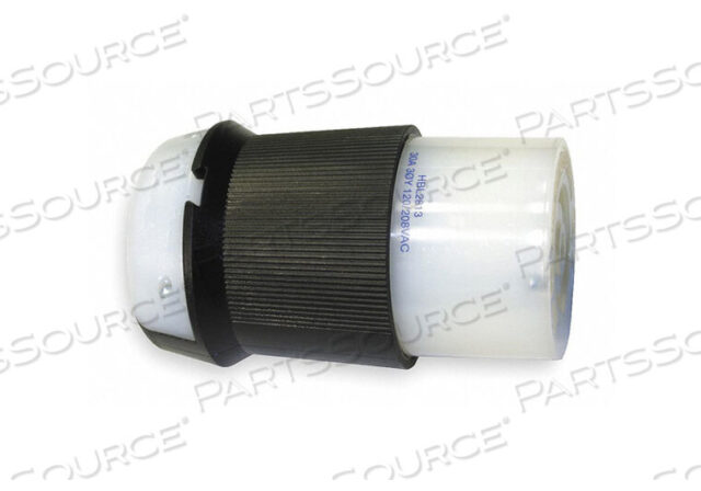 OEM#: HBL2813БЛОКИРУЮЩИЙСЯ РАЗЪЕМ, 30A, 120/208V 3 ФАЗЫ, 4P 5W НЕЙЛОН ЧЕРНЫЙ/БЕЛЫЙ от Hubbell Incorporated, Wiring Device-Kellums