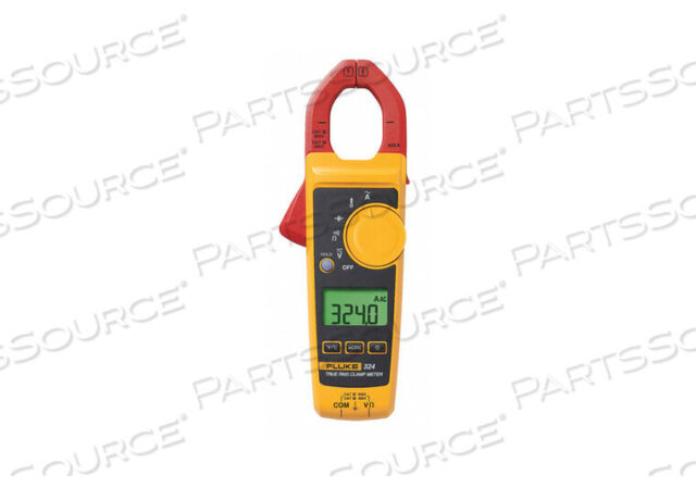 OEM#: FLUKE-324TRUE RMS ИЗМЕРИТЕЛЬНЫЕ ТОКОСЪЕМНЫЕ ЩУПКИ, 0-600 В ПЕРЕМЕННОГО/ПОСТОЯННОГО ТОКА, 40/400 А, 400-4000 ОМ, ЖК-ДИСПЛЕЙ от Fluke Networks