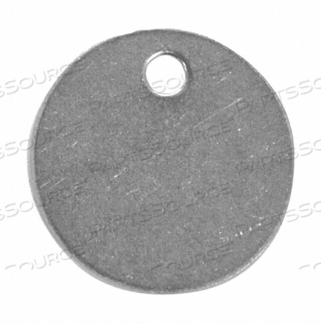 OEM#: 43122ПУСТАЯ БИРКА КРУГЛАЯ СТАЛЬНАЯ PK50 от C.H. Hanson