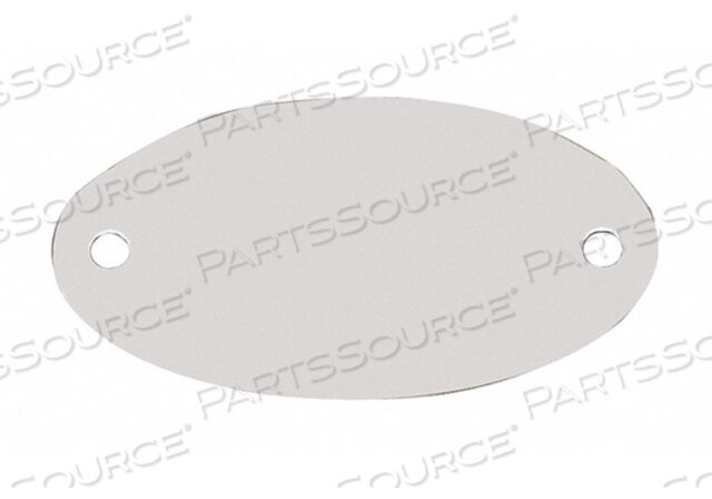 OEM#: 43200ПУСТАЯ бирка ОВАЛЬНАЯ СТАЛЬ PK25 от C.H. Hanson