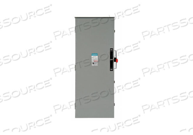 OEM#: DTNF224RБЕЗОПАСНЫЙ ВЫКЛЮЧАТЕЛЬ 240 В переменного тока 2PST 200 AMPS AC от Siemens
