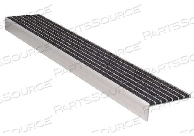 OEM#: 142BLA3STAIR NOSING BLACK 36IN W EXTRUDED ALUM by Wooster