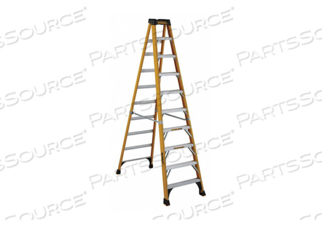 OEM#: DXL3410-10 СТРЕМЯНКА ИЗ СТЕКЛОВОЛОКНА 10 ФУТОВ H 375 ФУНТОВ CAP от DeWalt