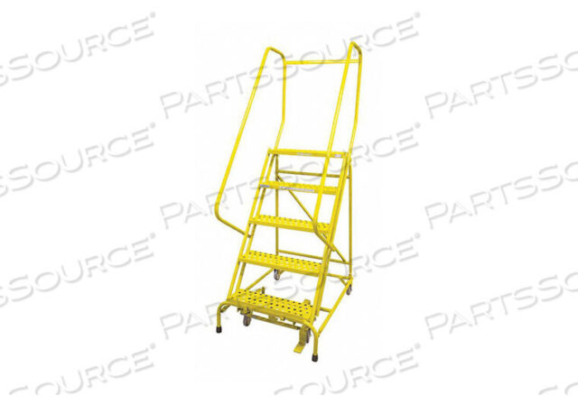 OEM#: 1005R2630A3E10B4C2P6СТАЛЬНАЯ ЛЕСТНИЦА НА КОЛЕСАХ 80 ДЮЙМОВ. ЖЕЛТАЯ от Cotterman