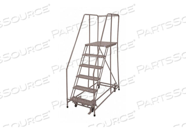 OEM#: 1006R2630A6E30B4AC1P6СТАЛЬНАЯ ЛЕСТНИЦА НА КОЛЕСАХ 90 ДЮЙМОВ. СЕРАЯ от Cotterman