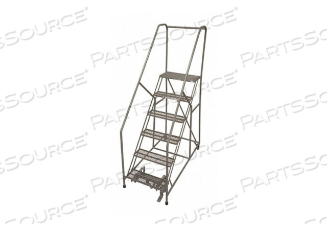 OEM#: 1206R3232A3E12B4C1P6ROLLING LADDER STEEL 90IN. H. GRAY by Cotterman
