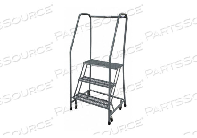 OEM#: 1503R2630A1E10B3C1P6СТАЛЬНАЯ ЛЕСТНИЦА НА КОЛЕСАХ, 60 ДЮЙМОВ, СЕРАЯ, от Cotterman