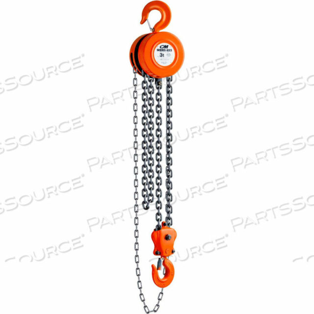OEM#: 2214ASERIES 622 РУЧНАЯ ЦЕПНАЯ ТАЛЬ, ГРУЗОПОДЪЕМНОСТЬ 3 ТОННЫ, ПОДЪЕМ 20 ФУТОВ от Columbus McKinnon
