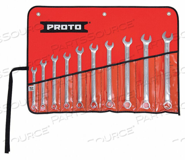 OEM#: J1200MHASDT500НАБОР КЛЮЧЕЙ КОМБИНИРОВАННЫХ МЕТРИЧЕСКИХ 10 ШТ. от Proto