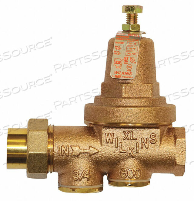 OEM#: 12-600XLРЕДУКЦИОННЫЙ КЛАПАН ДАВЛЕНИЯ ВОДЫ 1/2 ДЮЙМА от Zurn Industries LLC
