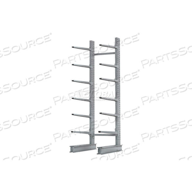 OEM#: SU10SINGLE SIDED EXTRA HD CANTILEVER RACK STARTER, 72W X 49D X 10H, 15800 LB CAP, FOR USE W/4000 SERIES by Modern Equipment (Meco)